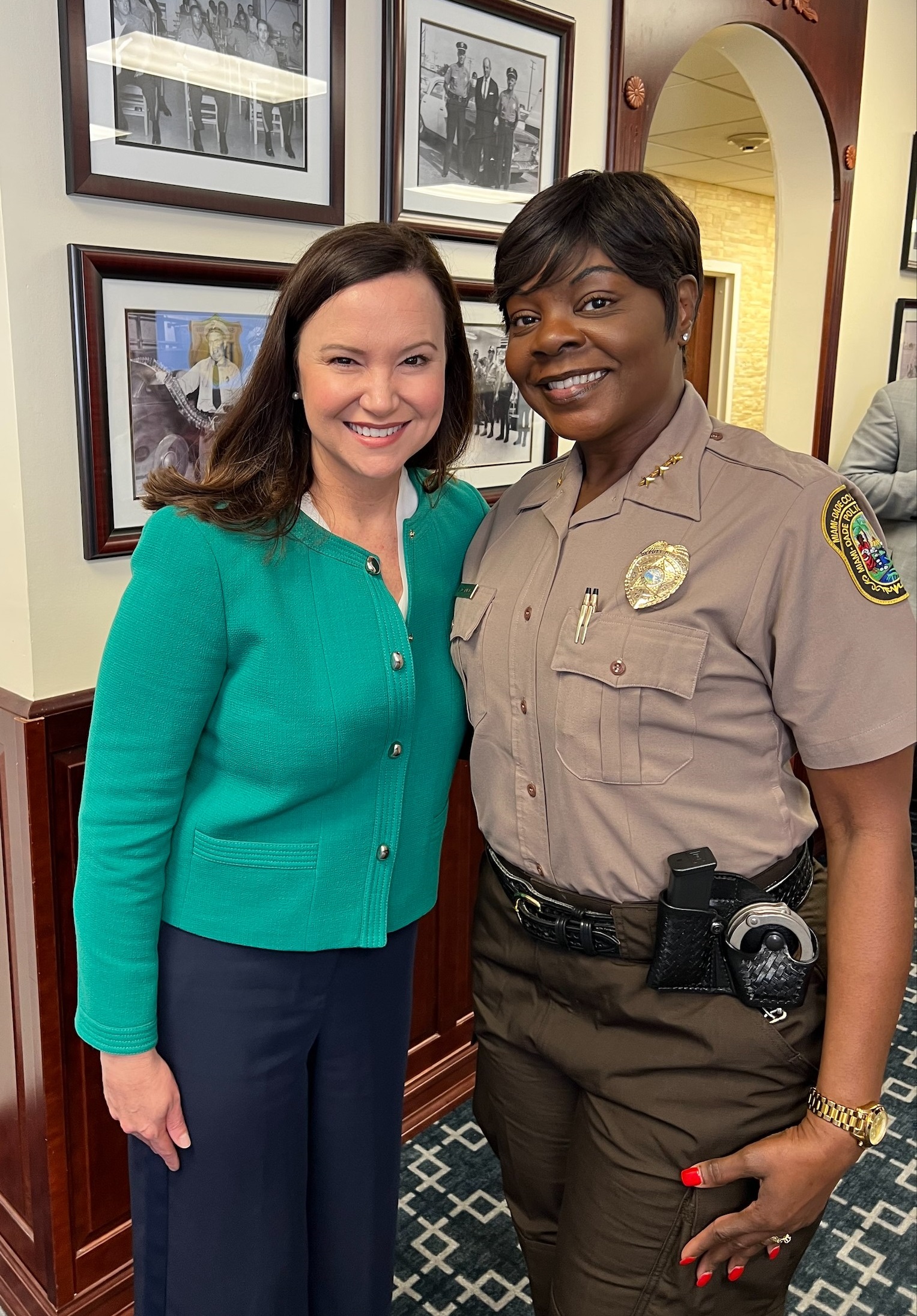 Deputy Director Stephanie Daniels of the Miami-Dade Police Department