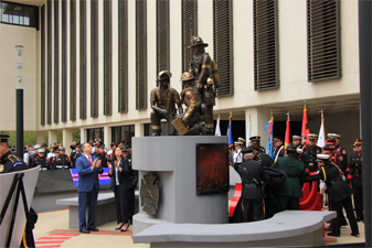 Firefighters Memorial Monument