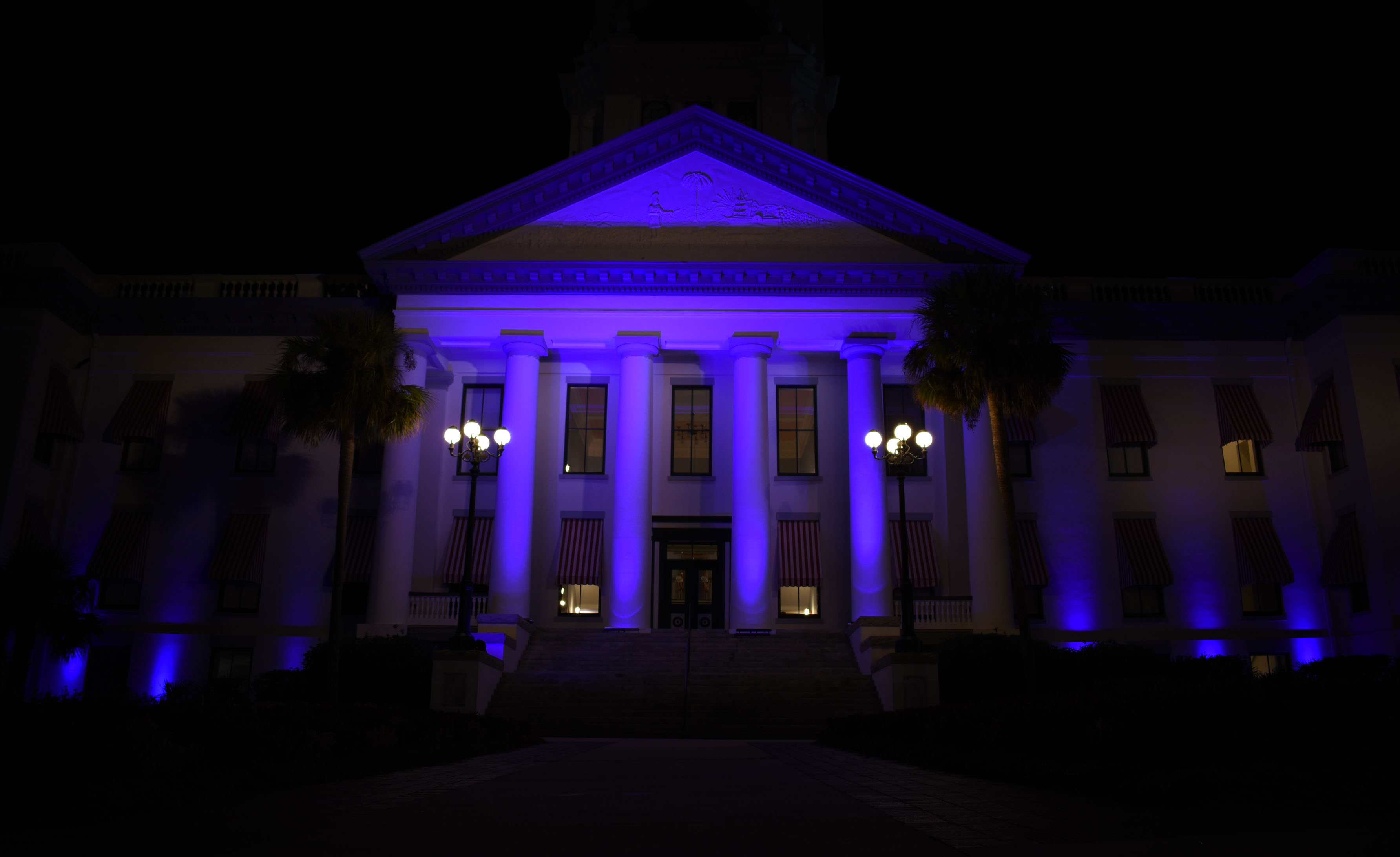 Florida’s Historic Capitol blue