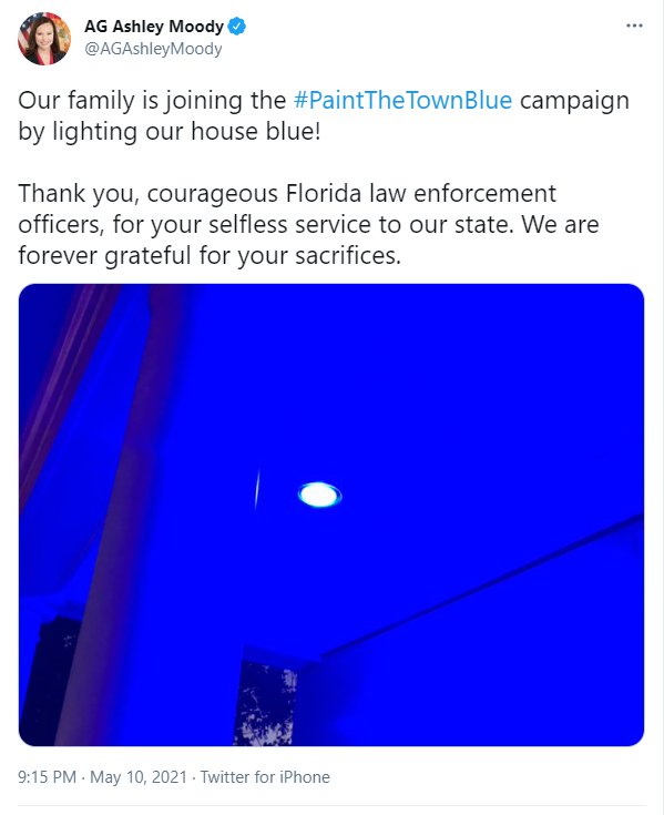 Paint the Town Blue campaign