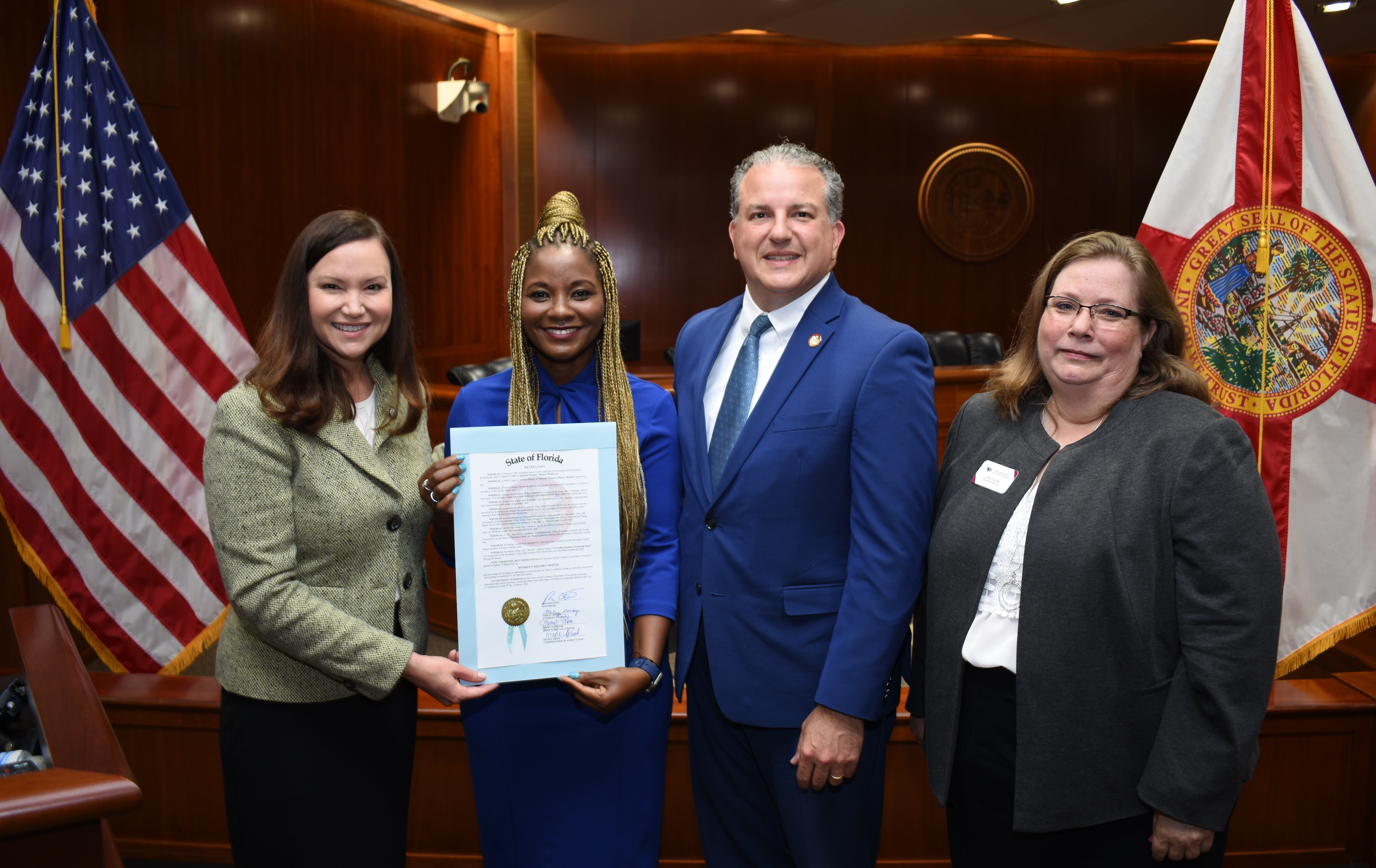 Florida Cabinet resolution to the Florida Commission