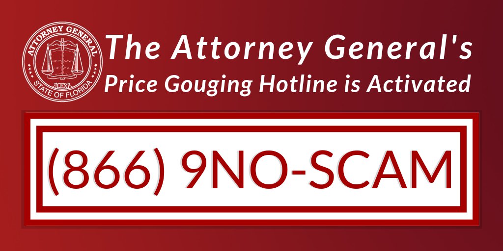 Florida’s Price Gouging Hotline