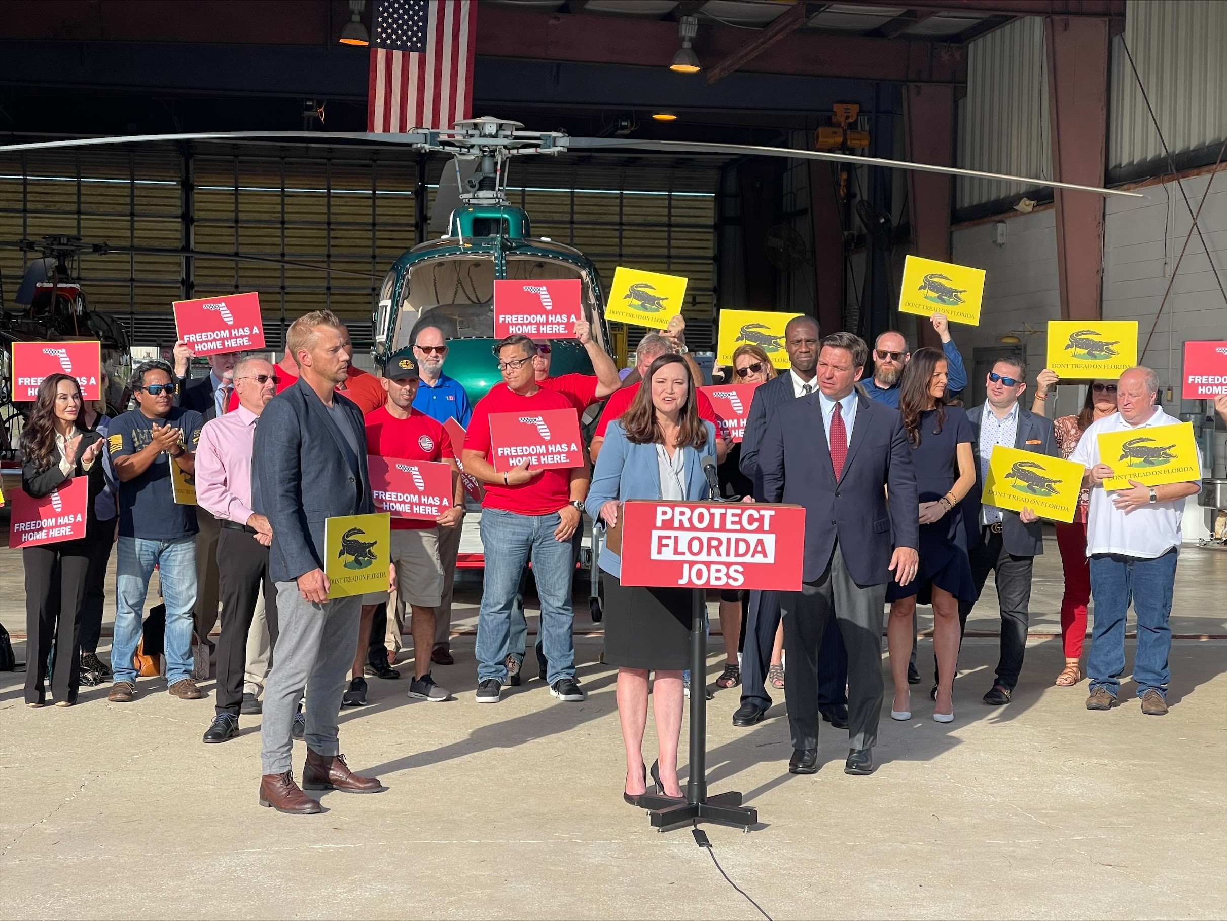 Governor Ron DeSantis in Pinellas County