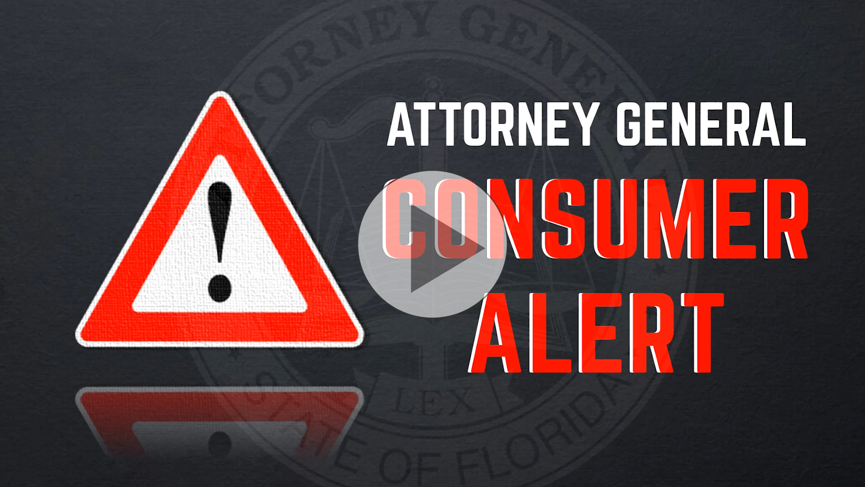 FL AG Consumer Alert graphic