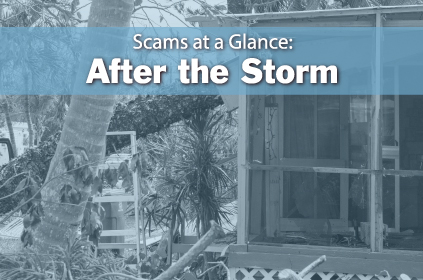 Scams at a Glance: After the Storm Image