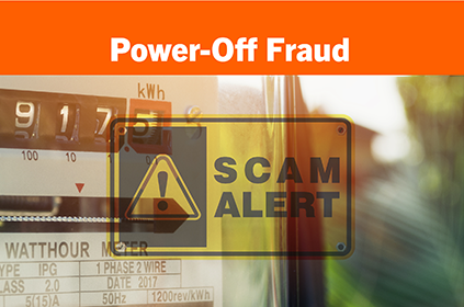 Scams at a Glance: Power-Off Fraud Image